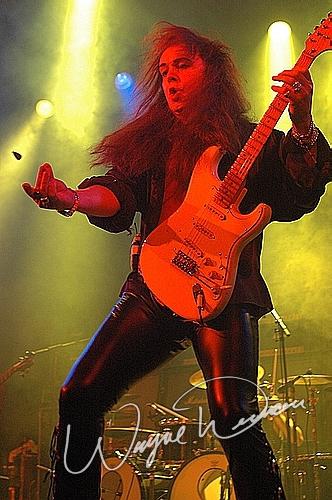 Yngwie Malmsteen at Bogart's Cincinnati, OH on November 19, 2005 &mdash; concert photo by Wayne Dennon