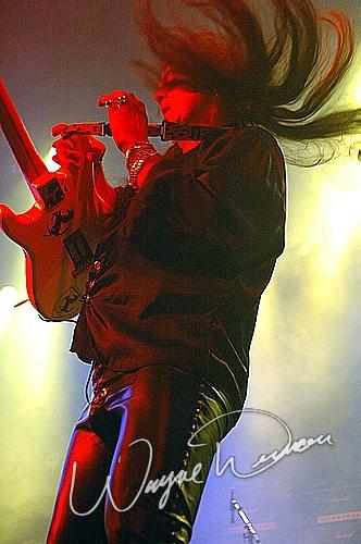 Yngwie Malmsteen at Bogart's Cincinnati, OH on November 19, 2005 &mdash; concert photo by Wayne Dennon