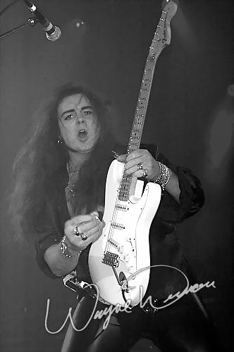 Yngwie Malmsteen at Bogart's Cincinnati, OH on November 19, 2005 &mdash; concert photo by Wayne Dennon