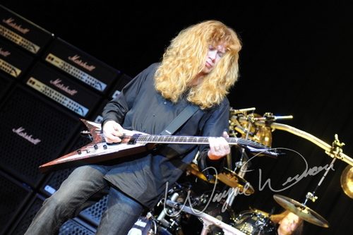 Megadeth at Madison Theater Covington, KY on November 20, 2009 &mdash; concert photo by Wayne Dennon