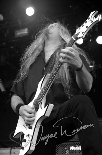 Nevermore concert photo by Wayne Dennon