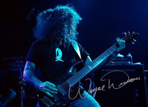 Nevermore concert photo by Wayne Dennon