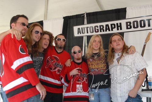 Black Stone Cherry at Montgomery Co. Fairgrounds Dayton, OH on September 17, 2006 &mdash; concert photo by Wayne Dennon