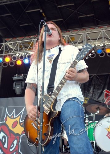 Black Stone Cherry at Montgomery Co. Fairgrounds Dayton, OH on September 17, 2006 &mdash; concert photo by Wayne Dennon