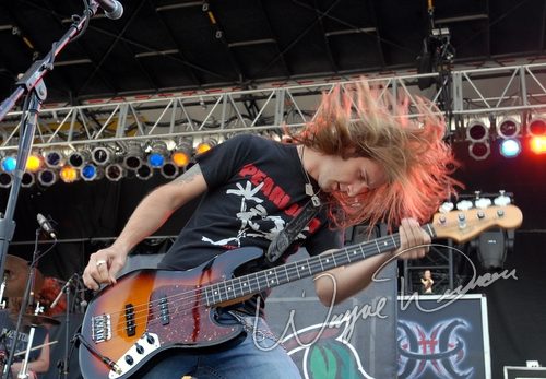 Black Stone Cherry at Montgomery Co. Fairgrounds Dayton, OH on September 17, 2006 &mdash; concert photo by Wayne Dennon