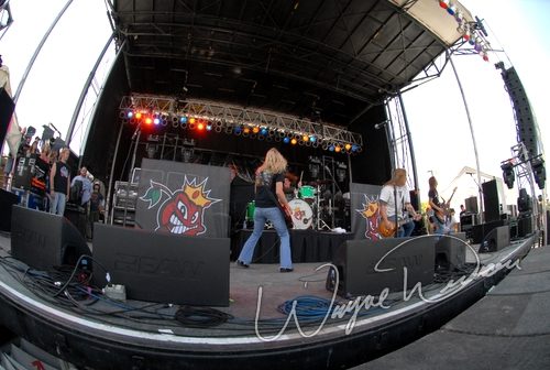 Black Stone Cherry at Montgomery Co. Fairgrounds Dayton, OH on September 17, 2006 &mdash; concert photo by Wayne Dennon
