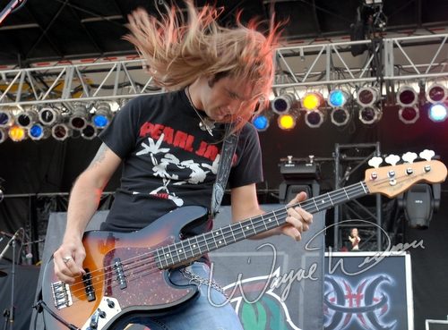 Black Stone Cherry at Montgomery Co. Fairgrounds Dayton, OH on September 17, 2006 &mdash; concert photo by Wayne Dennon