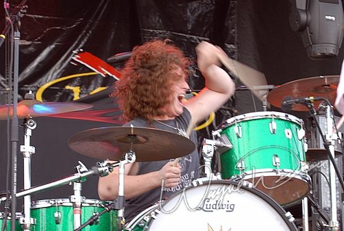 Black Stone Cherry at Montgomery Co. Fairgrounds Dayton, OH on September 17, 2006 &mdash; concert photo by Wayne Dennon