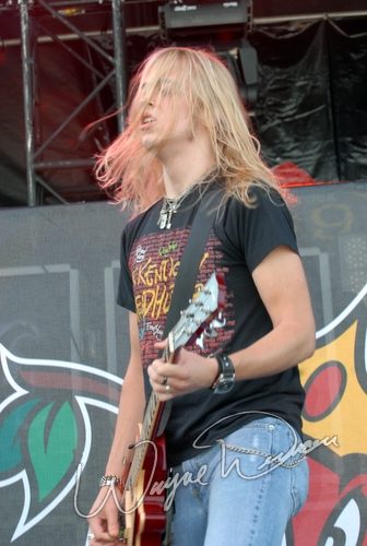 Black Stone Cherry at Montgomery Co. Fairgrounds Dayton, OH on September 17, 2006 &mdash; concert photo by Wayne Dennon