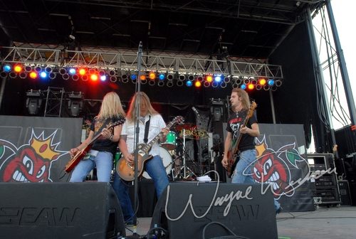 Black Stone Cherry at Montgomery Co. Fairgrounds Dayton, OH on September 17, 2006 &mdash; concert photo by Wayne Dennon