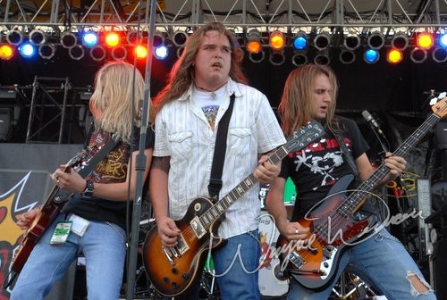 Black Stone Cherry at Montgomery Co. Fairgrounds Dayton, OH on September 17, 2006 &mdash; concert photo by Wayne Dennon