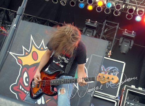 Black Stone Cherry at Montgomery Co. Fairgrounds Dayton, OH on September 17, 2006 &mdash; concert photo by Wayne Dennon