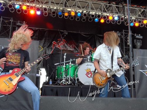 Black Stone Cherry at Montgomery Co. Fairgrounds Dayton, OH on September 17, 2006 &mdash; concert photo by Wayne Dennon