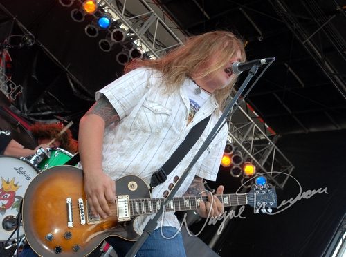 Black Stone Cherry at Montgomery Co. Fairgrounds Dayton, OH on September 17, 2006 &mdash; concert photo by Wayne Dennon
