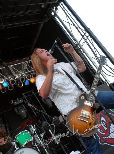 Black Stone Cherry at Montgomery Co. Fairgrounds Dayton, OH on September 17, 2006 &mdash; concert photo by Wayne Dennon