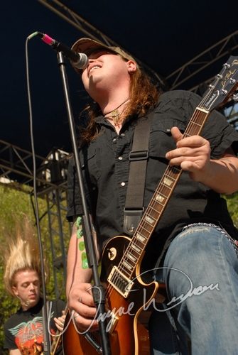 Black Stone Cherry at Dallas Market Hall Dallas, TX on April 21, 2007 &mdash; concert photo by Wayne Dennon