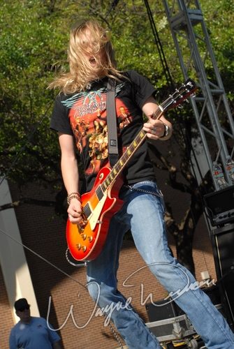Black Stone Cherry at Dallas Market Hall Dallas, TX on April 21, 2007 &mdash; concert photo by Wayne Dennon