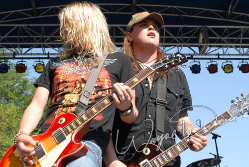 Black Stone Cherry at Dallas Market Hall Dallas, TX on April 21, 2007 &mdash; concert photo by Wayne Dennon