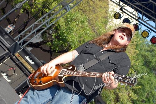 Black Stone Cherry at Dallas Market Hall Dallas, TX on April 21, 2007 &mdash; concert photo by Wayne Dennon