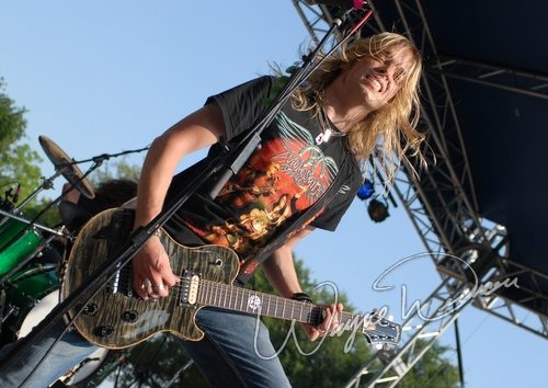 Black Stone Cherry at Dallas Market Hall Dallas, TX on April 21, 2007 &mdash; concert photo by Wayne Dennon
