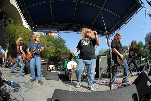 Black Stone Cherry at Dallas Market Hall Dallas, TX on April 21, 2007 &mdash; concert photo by Wayne Dennon