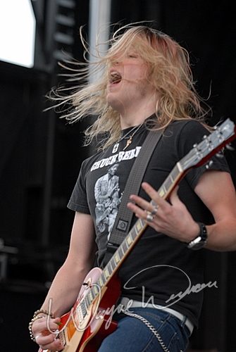 Black Stone Cherry at Columbus Crew Stadium Columbus, OH on May 19, 2007 &mdash; concert photo by Wayne Dennon