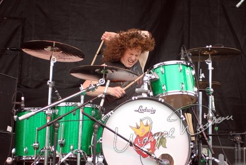 Black Stone Cherry at Columbus Crew Stadium Columbus, OH on May 19, 2007 &mdash; concert photo by Wayne Dennon