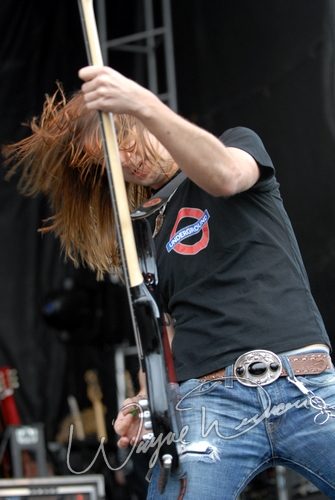 Black Stone Cherry at Columbus Crew Stadium Columbus, OH on May 19, 2007 &mdash; concert photo by Wayne Dennon