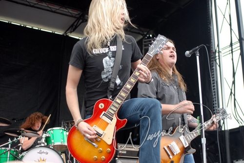 Black Stone Cherry at Columbus Crew Stadium Columbus, OH on May 19, 2007 &mdash; concert photo by Wayne Dennon
