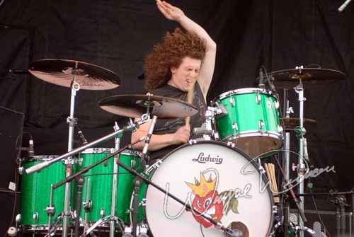 Black Stone Cherry at Columbus Crew Stadium Columbus, OH on May 19, 2007 &mdash; concert photo by Wayne Dennon