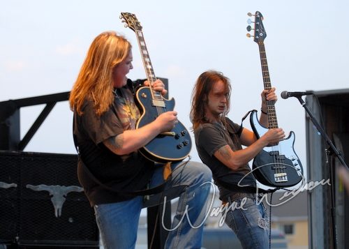 Black Stone Cherry at Aces & Eights Harley Davidson Mason, OH on September 22, 2007 &mdash; concert photo by Wayne Dennon