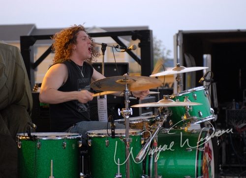 Black Stone Cherry at Aces & Eights Harley Davidson Mason, OH on September 22, 2007 &mdash; concert photo by Wayne Dennon