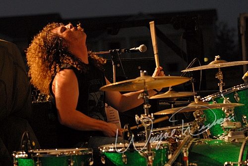 Black Stone Cherry at Aces & Eights Harley Davidson Mason, OH on September 22, 2007 &mdash; concert photo by Wayne Dennon