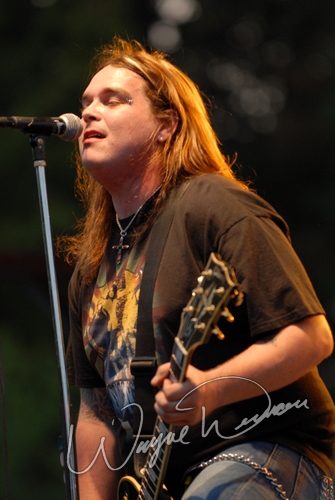 Black Stone Cherry at Aces & Eights Harley Davidson Mason, OH on September 22, 2007 &mdash; concert photo by Wayne Dennon