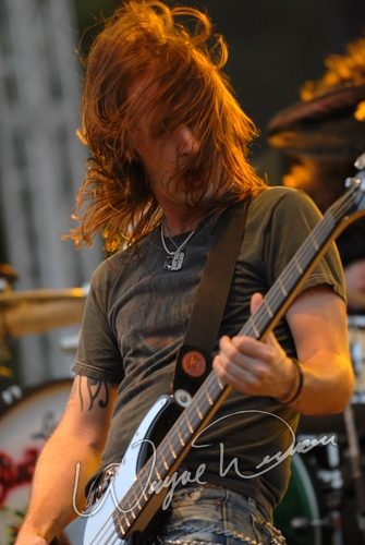 Black Stone Cherry at Aces & Eights Harley Davidson Mason, OH on September 22, 2007 &mdash; concert photo by Wayne Dennon
