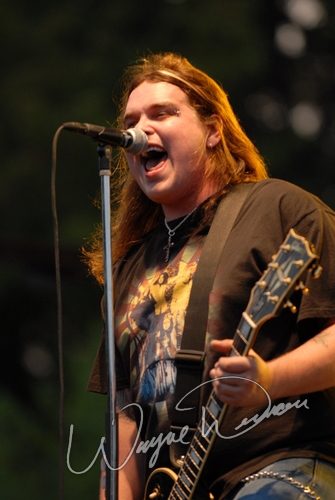 Black Stone Cherry at Aces & Eights Harley Davidson Mason, OH on September 22, 2007 &mdash; concert photo by Wayne Dennon