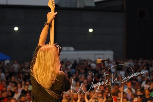 Black Stone Cherry at Aces & Eights Harley Davidson Mason, OH on September 22, 2007 &mdash; concert photo by Wayne Dennon