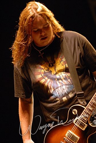 Black Stone Cherry at Aces & Eights Harley Davidson Mason, OH on September 22, 2007 &mdash; concert photo by Wayne Dennon