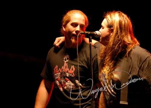 Black Stone Cherry at Aces & Eights Harley Davidson Mason, OH on September 22, 2007 &mdash; concert photo by Wayne Dennon