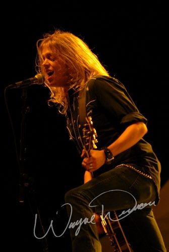 Black Stone Cherry at Aces & Eights Harley Davidson Mason, OH on September 22, 2007 &mdash; concert photo by Wayne Dennon
