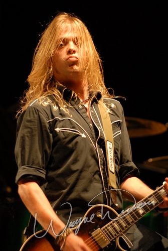 Black Stone Cherry at Aces & Eights Harley Davidson Mason, OH on September 22, 2007 &mdash; concert photo by Wayne Dennon