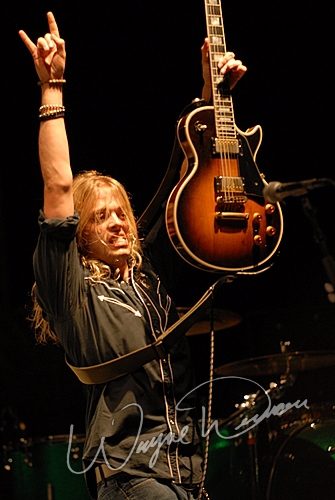 Black Stone Cherry at Aces & Eights Harley Davidson Mason, OH on September 22, 2007 &mdash; concert photo by Wayne Dennon
