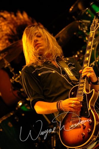Black Stone Cherry at Aces & Eights Harley Davidson Mason, OH on September 22, 2007 &mdash; concert photo by Wayne Dennon