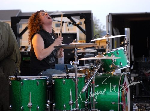 Black Stone Cherry at Aces & Eights Harley Davidson Mason, OH on September 22, 2007 &mdash; concert photo by Wayne Dennon