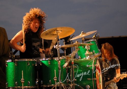 Black Stone Cherry at Aces & Eights Harley Davidson Mason, OH on September 22, 2007 &mdash; concert photo by Wayne Dennon