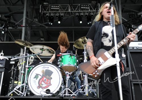 Black Stone Cherry at Columbus Crew Stadium Columbus, OH on May 16, 2009 &mdash; concert photo by Wayne Dennon
