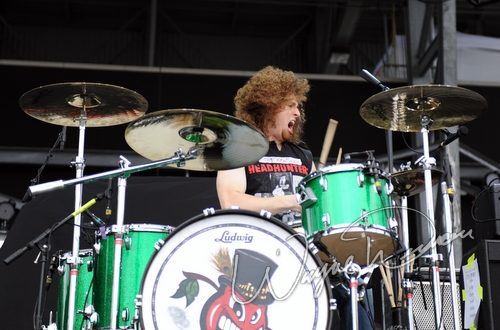 Black Stone Cherry at Columbus Crew Stadium Columbus, OH on May 16, 2009 &mdash; concert photo by Wayne Dennon