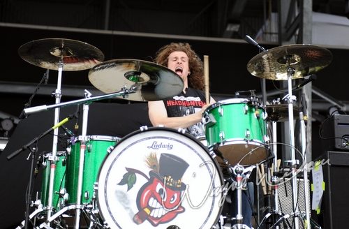 Black Stone Cherry at Columbus Crew Stadium Columbus, OH on May 16, 2009 &mdash; concert photo by Wayne Dennon