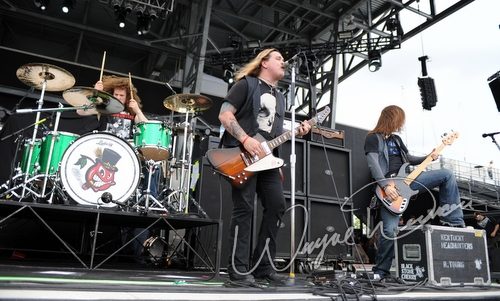 Black Stone Cherry at Columbus Crew Stadium Columbus, OH on May 16, 2009 &mdash; concert photo by Wayne Dennon