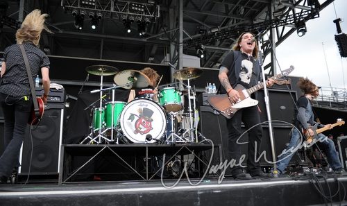 Black Stone Cherry at Columbus Crew Stadium Columbus, OH on May 16, 2009 &mdash; concert photo by Wayne Dennon